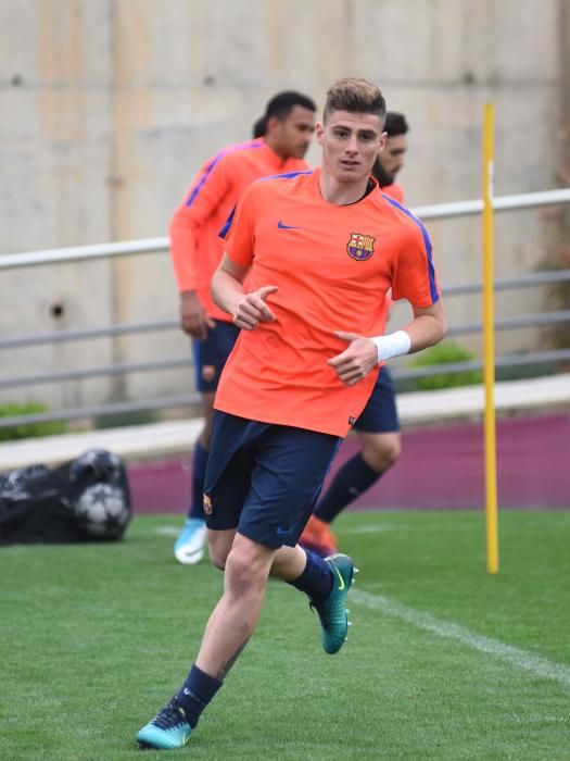 Entrenament del Barça juvenil