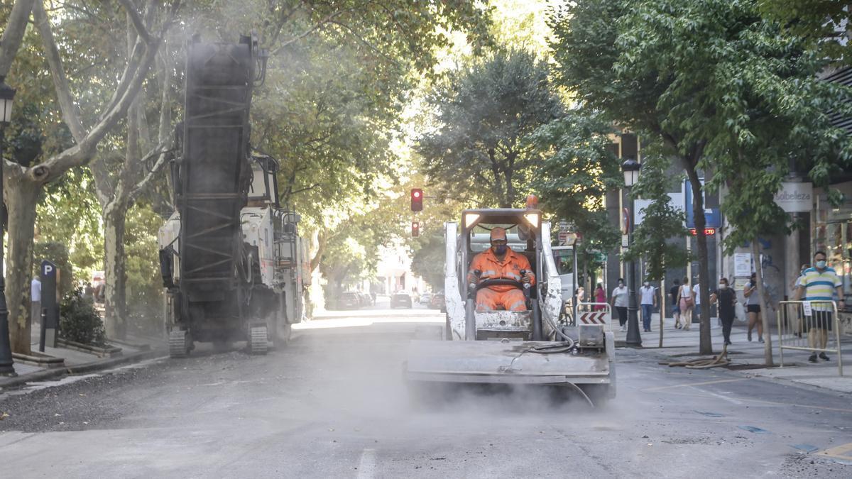La campaña de asfaltado llega a Nuevo Cáceres y Charca Musia