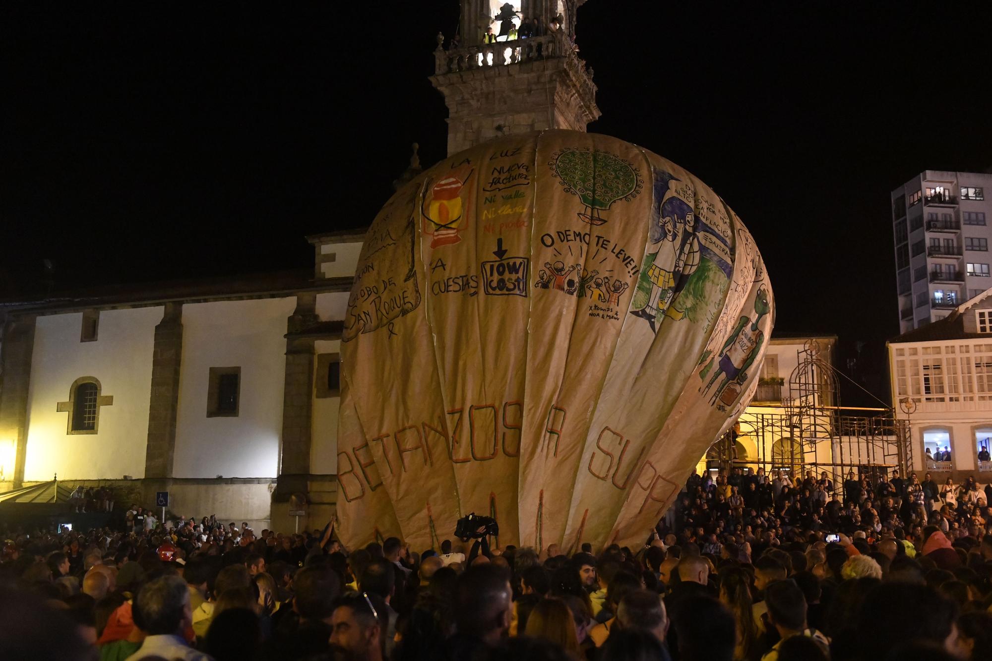 Galicia lanzó el globo más grande del mundo