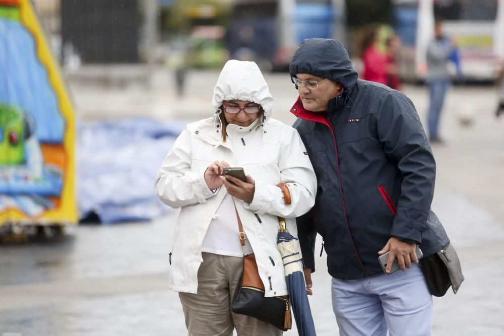 La lluvia toma el relevo a los días de elevadas te