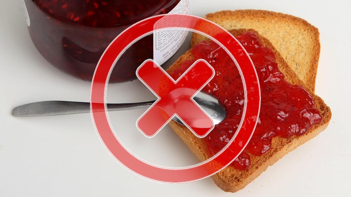 Muchos carbohidratos, azúcares y la mantequilla no forman parte de un desayuno saludable