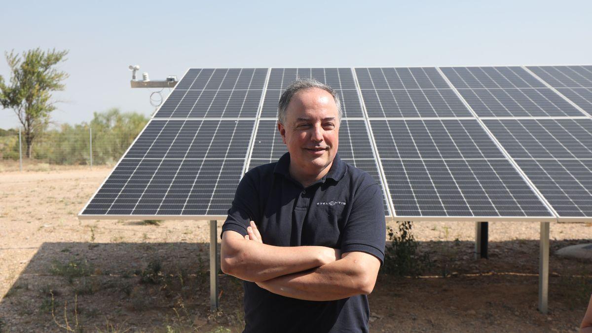 Manuel Munarriz, el director de la planta de Stellantis en Figueruelas.