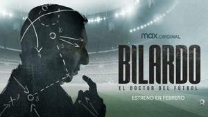 Cartel de la docuserie sobre Bilardo