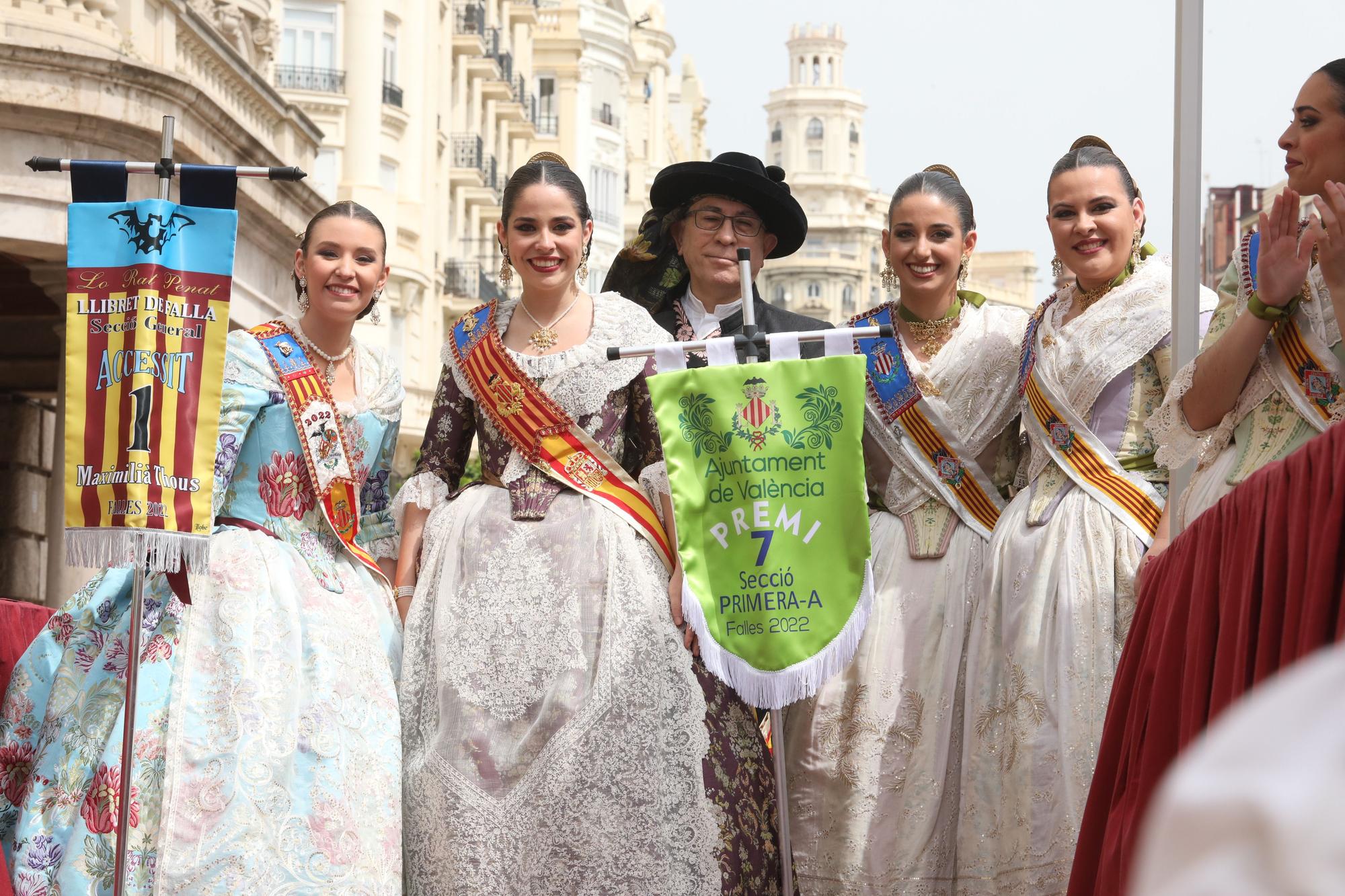 Entrega de los premios de las Fallas 2022 a las comisiones (y IV)q