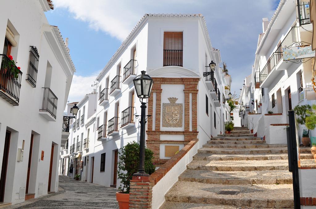 Una calle del pueblo de Frigiliana