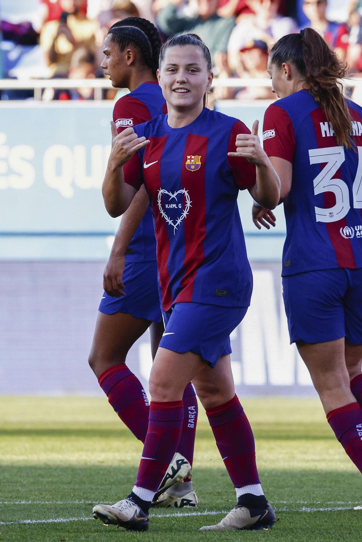 FC Barcelona - Villarreal, el partido de la jornada 23 de la LigaF, en imágenes.