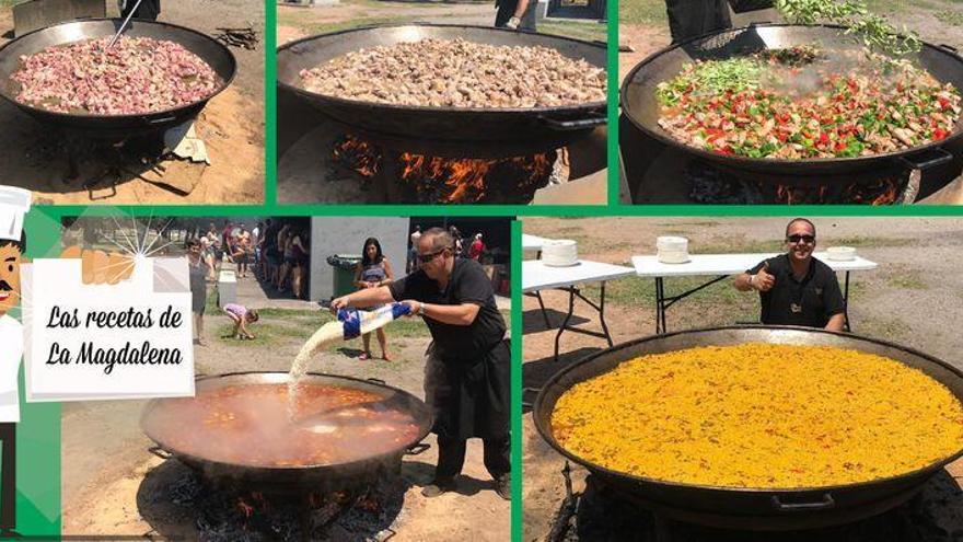 Así se prepara una deliciosa paella monumental de Castellón