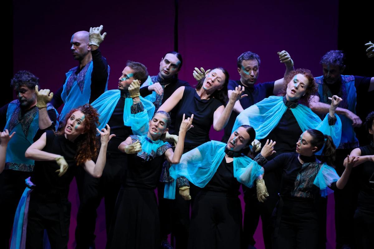 Representación de Operetta de la compañía Cor de Teatre