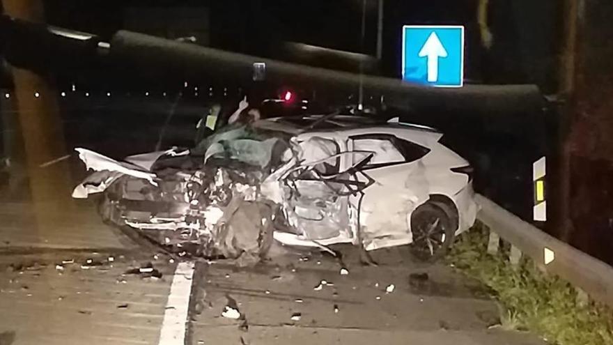 Un hombre de 69 años con pronóstico grave y dos menores de 4 y 5 años, entre los heridos en el accidente del kamikaze en la &quot;Y&quot;