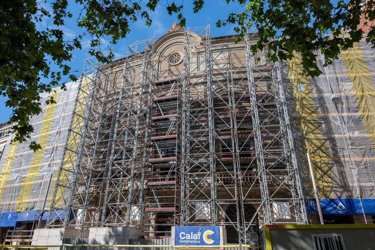 El Teatre Principal, ya en obras, esta semana