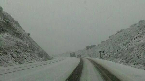 Nieva en la provincia durante el Día de Andalucía