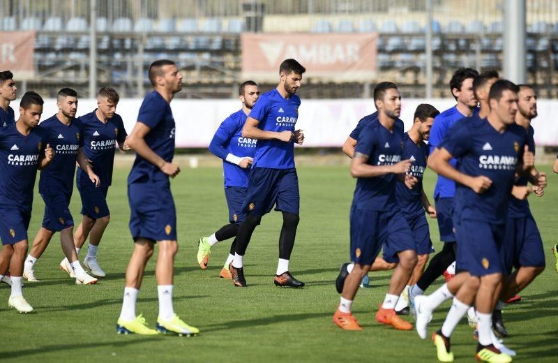 Entrenamiento del Real Zaragoza