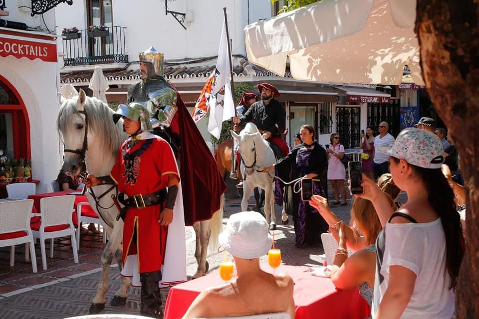 Una recreación histórica rememora por primera vez los sucesos que rodearon la toma de Marbella por parte del Fernando el Católico a manos de los musulmanes, el 11 de junio 1485