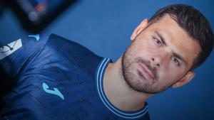 Kevin Volland, presentando la nueva camiseta del 1860 München