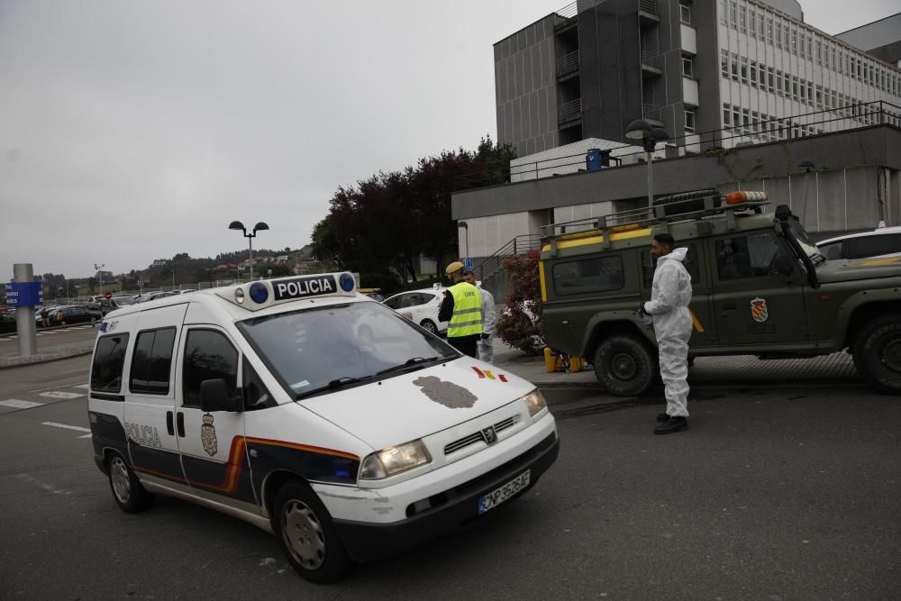 Coronavirus en Asturias: La UME, en Gijón