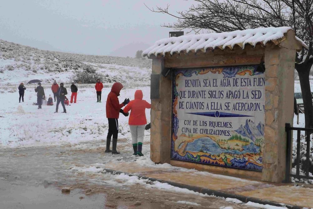 Nieve en Coy, Lorca