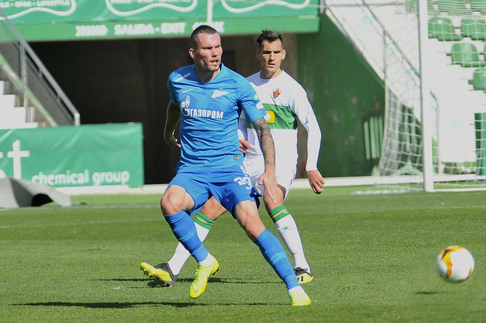 El Elche recibe demasiado castigo ante el Zenit.