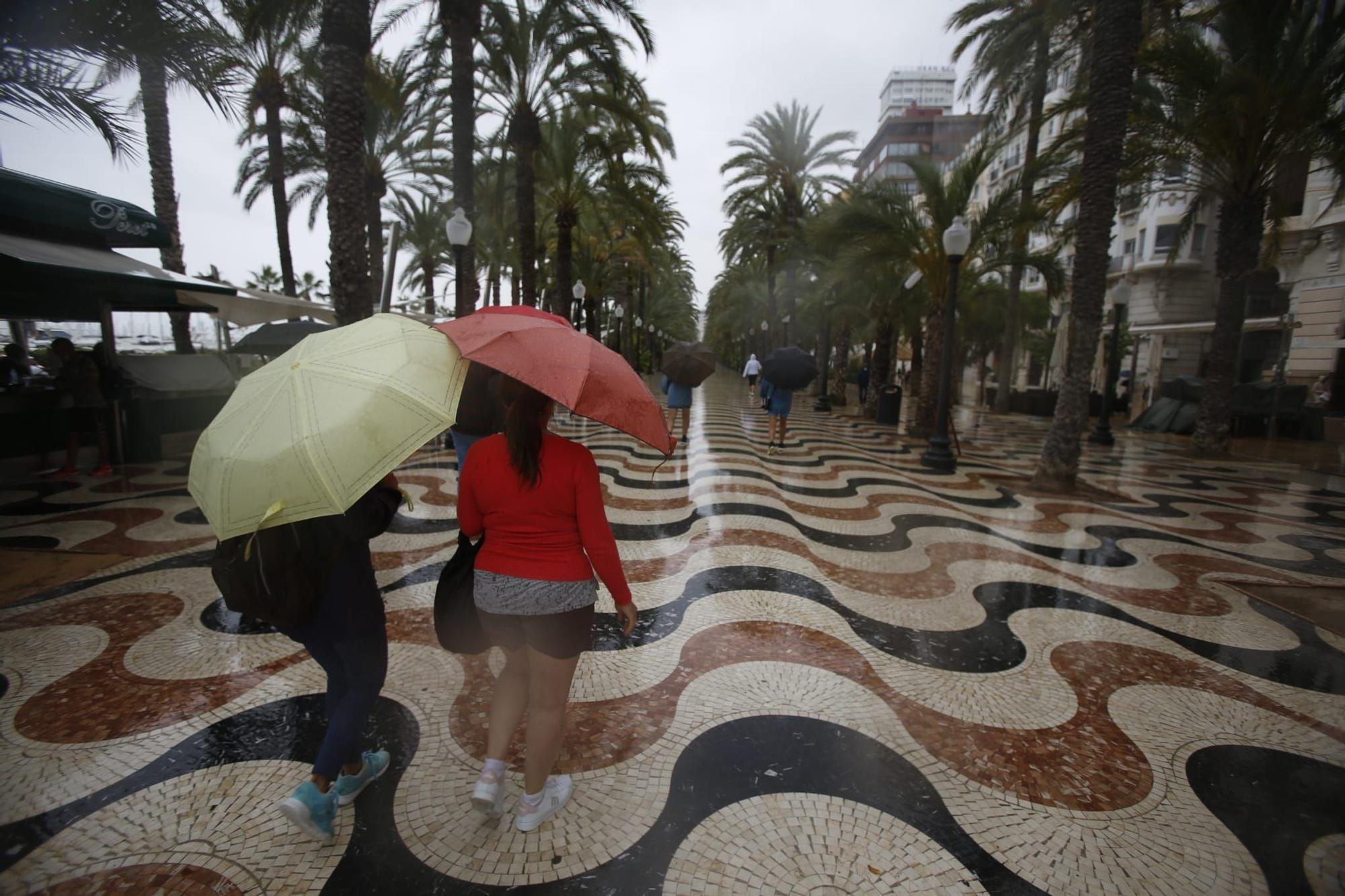 Alerta amarilla por fuertes lluvias y descenso de las temperaturas en la provincia