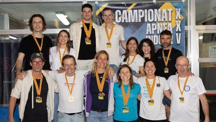 Sa Pobla decide los campeones de Balears de apnea indoor