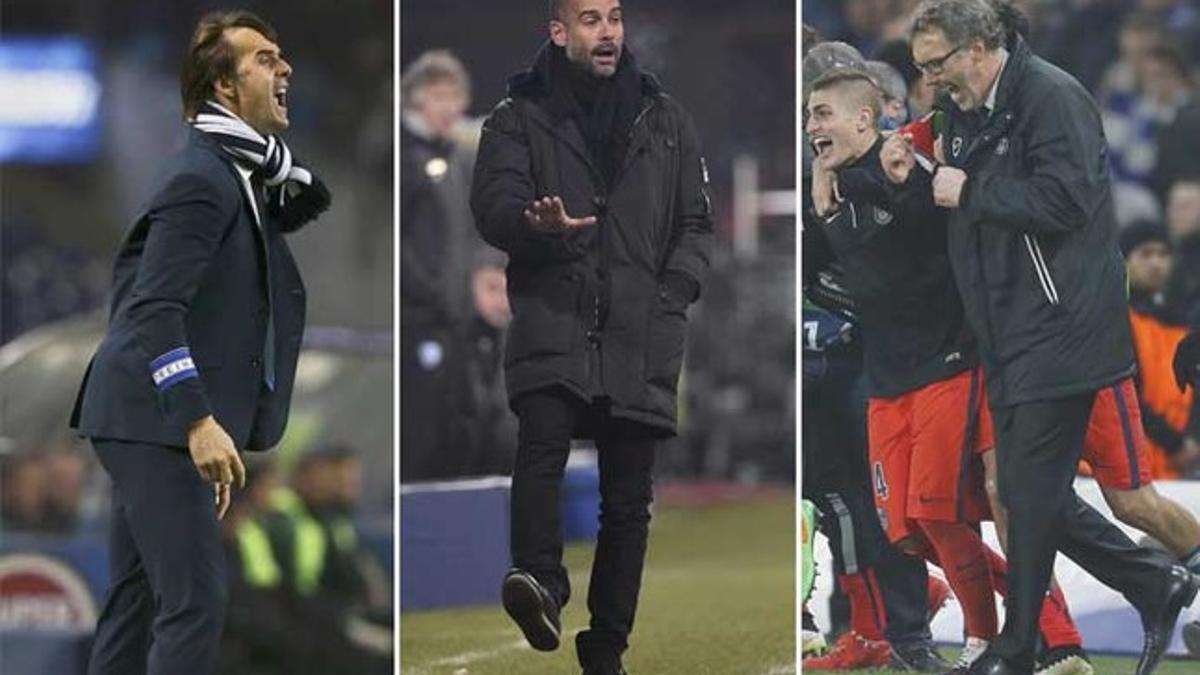 Guardiola, Blanc y Lopetegui, tres cuartiofinalistas con pasado culé