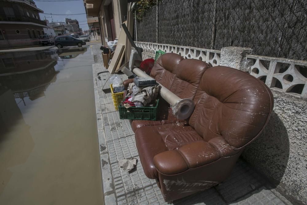 Las imágenes de las inundaciones en Almoradí y Dolores