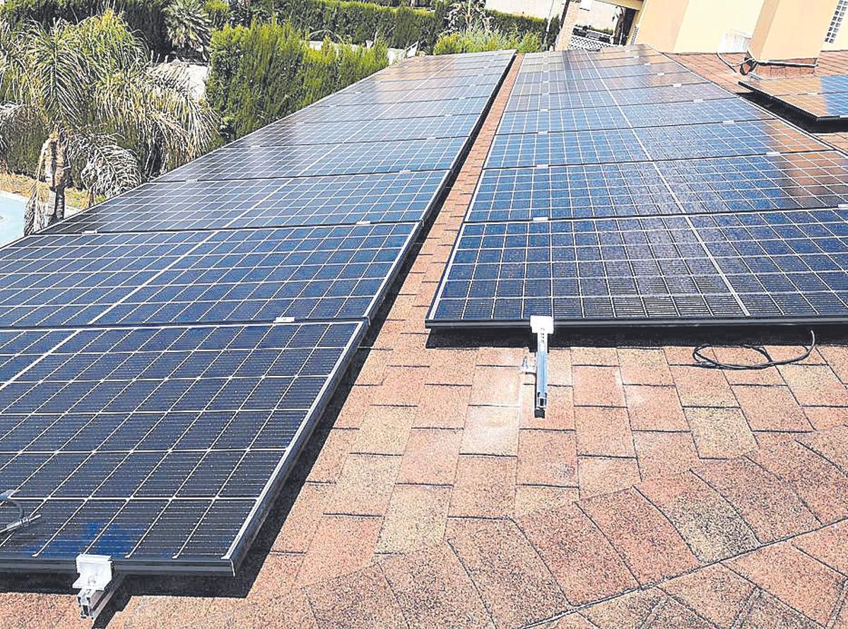 Planta solar residencial de 5 Kwp.