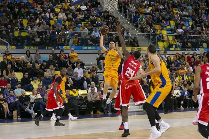 20.01.19. Las Palmas de Gran Canaria. Baloncesto ACB Liga Endesa temporada 2018-19. Herbalife Gran canaria - UCAM Murcia. Gran Canaria Arena. Foto Quique Curbelo