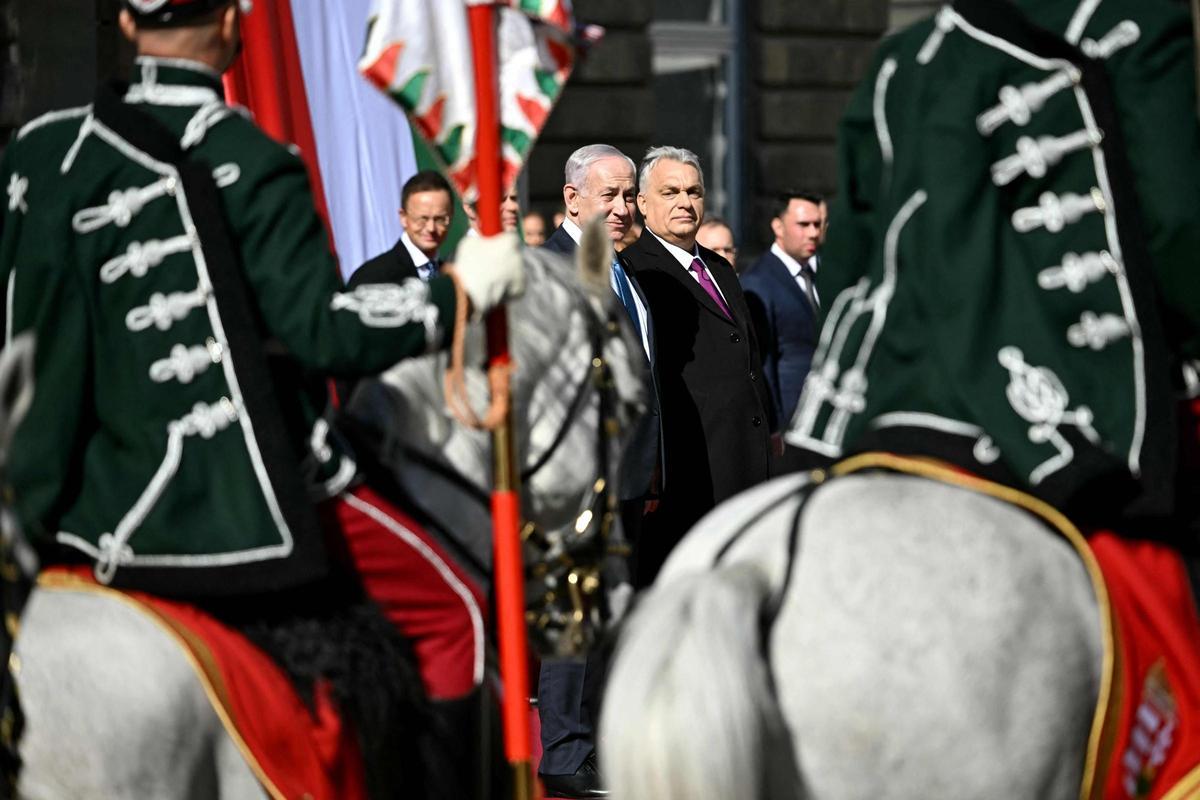 Orban recibe a Netanyahu en Budapest