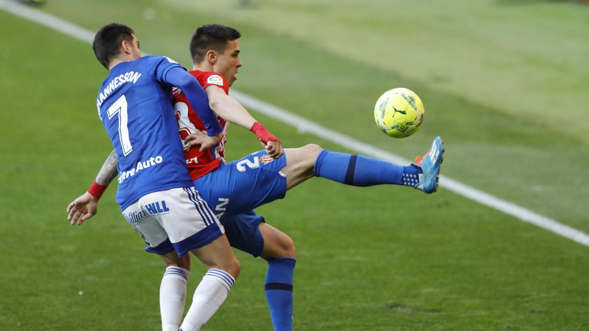 En imágenes: el derbi entre el Sporting y el Real Oviedo