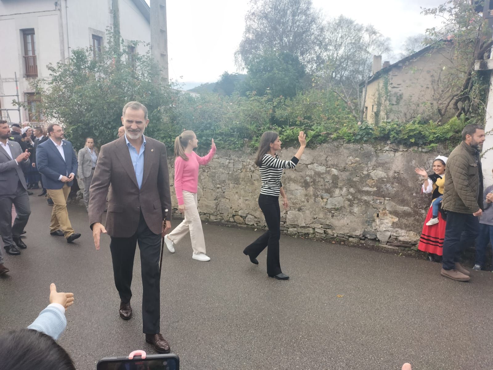 EN IMÁGENES: La Familia Real visita Cadavedo para hacer entrega del premio al Pueblo Ejemplar