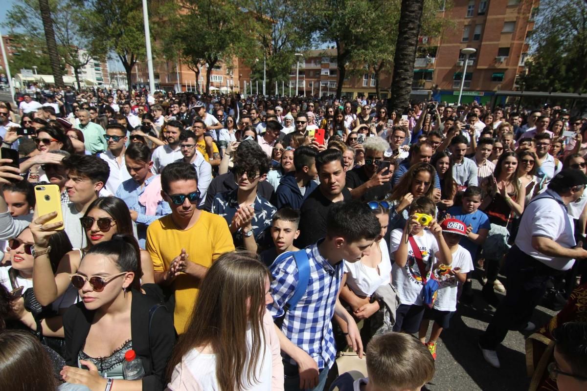 La Merced abre un cálido Lunes Santo