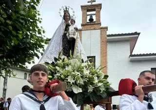 Fiesta del Carmen en Bustio (Ribadedeva)
