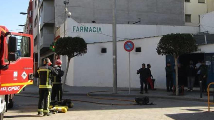 Incendio en el Casal de una falla