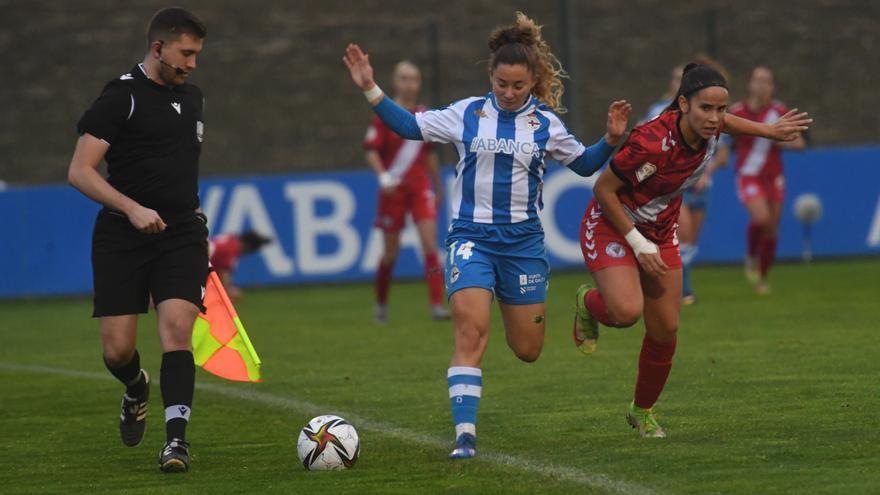 Ainhoa destroza al Levante Las Planas y el Dépor Abanca ya es líder