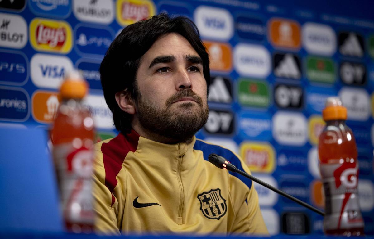 Pere Romeu en rueda de prensa.