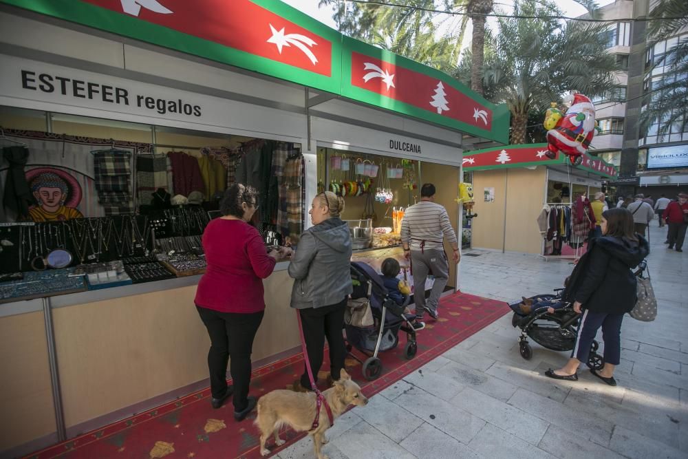 El mercadillo de Navidad de Elche