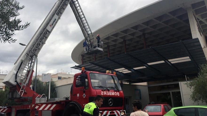 Cae parte del techo del hospital de Segorbe