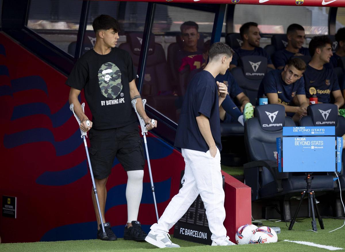 Marc Bernal y Gavi, dos casos de futbolistas del FC Barcelona que han seguido una rehabilitación progresiva y cautelosa