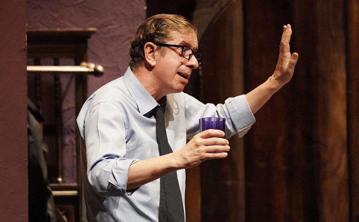 Gabino Diego durante una función.