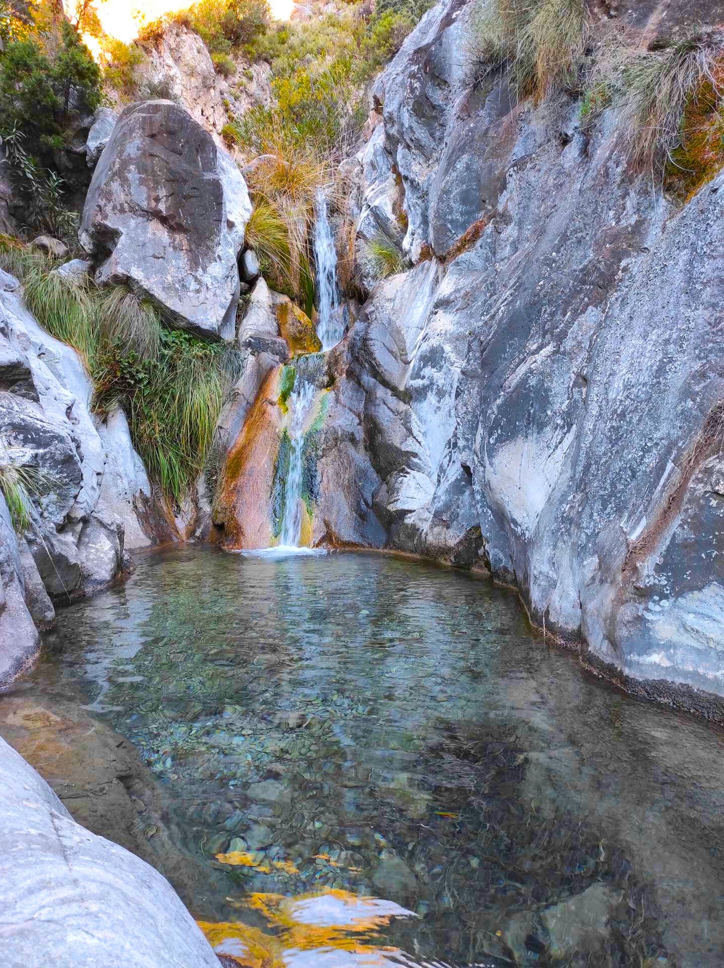 Las pozas de agua de El Saltillo
