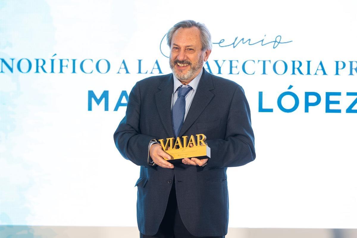 Mariano López, Premio VIAJAR Honorífico a la Trayectoria Profesional.