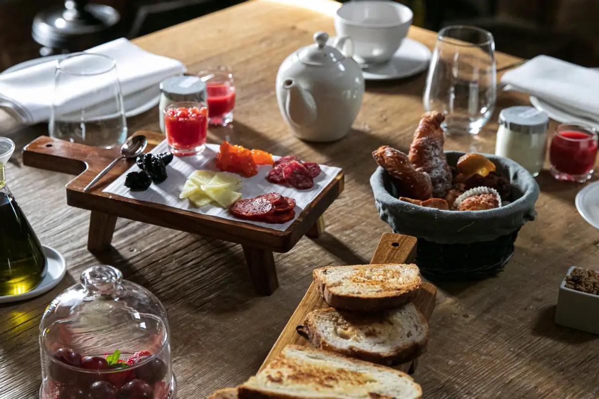 El desayuno de Molino de Alcuneza