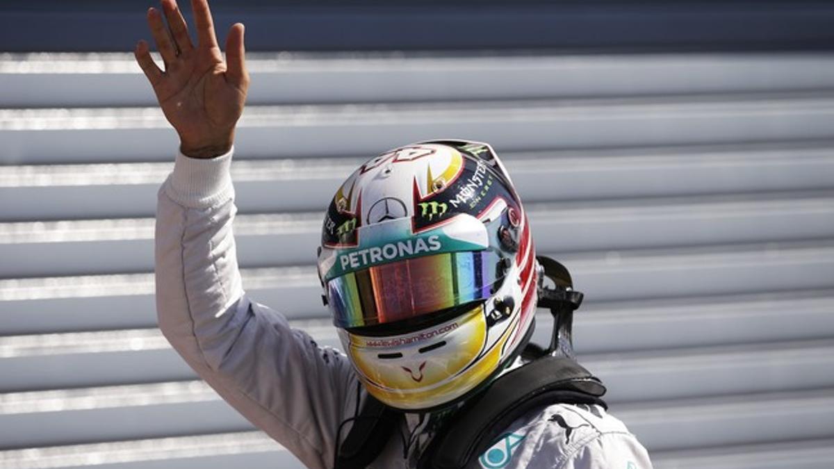 El  británico Hamilton logra la pole en la parrilla del Gran Premio de Italia, este sábado