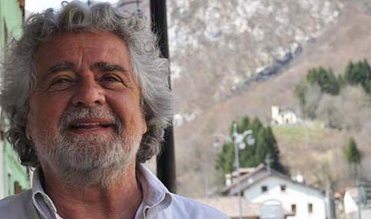 Beppe Grillo entrevistat, per Irene Savio per a EL PERIÓDICO.
