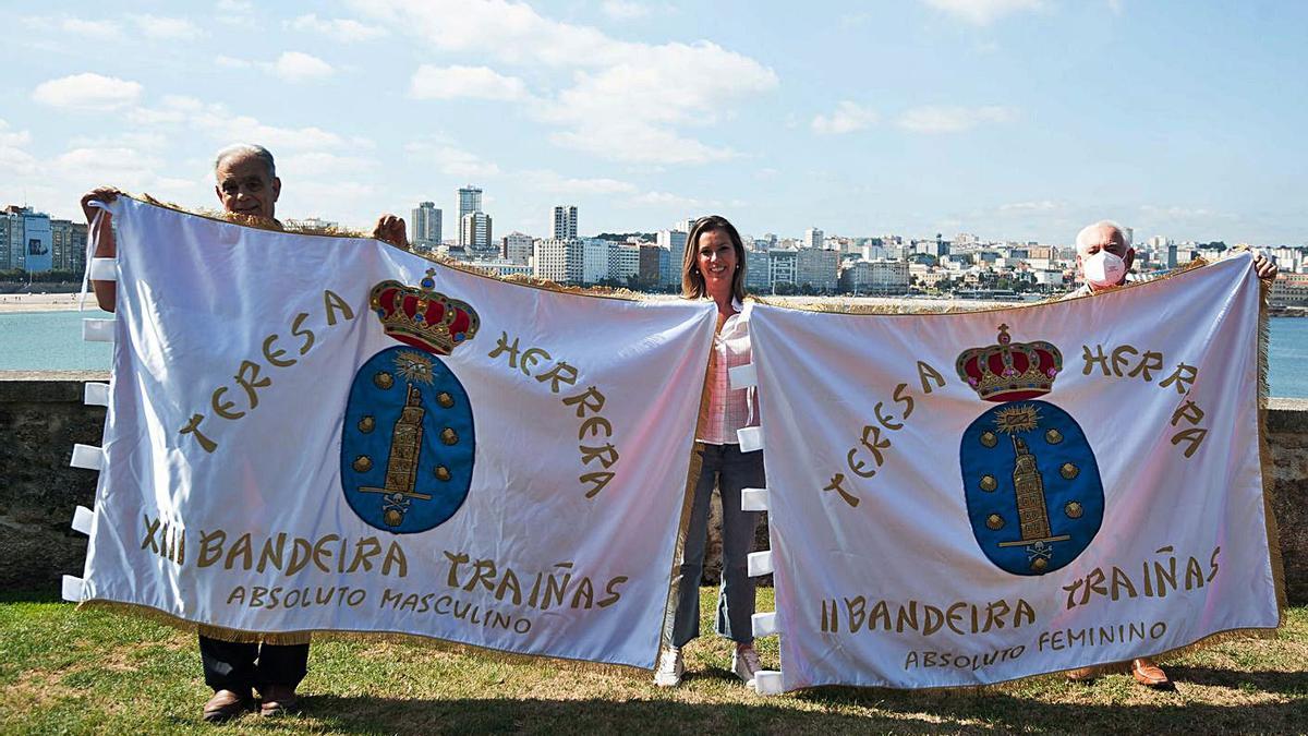 Presentación de la Bandera Teresa Herrera de traineras. |  // LA OPINIÓN