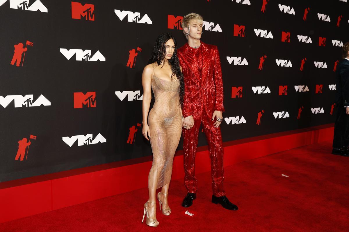 Megan Fox y Machine Gun Kelly.