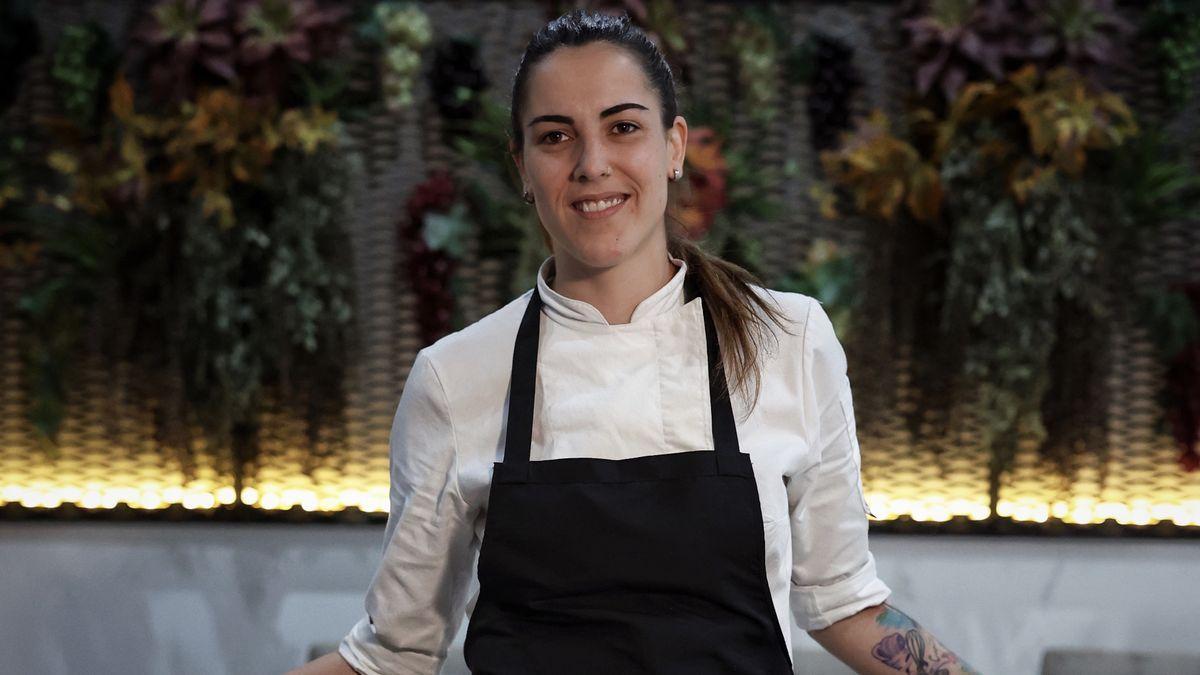La cocinera Lucía Grávalos, al frente de Mentica Gastronómico (Madrid).