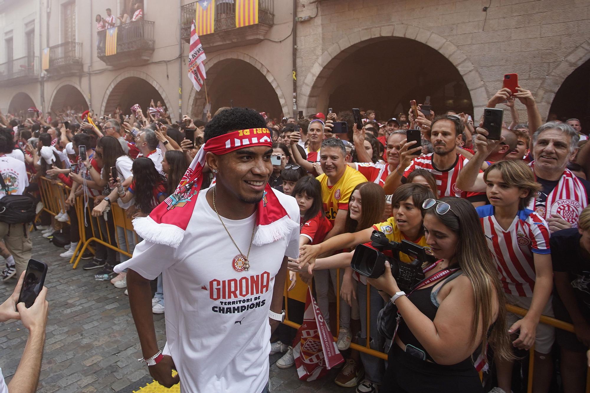 Totes les imatges de la celebració de Girona FC