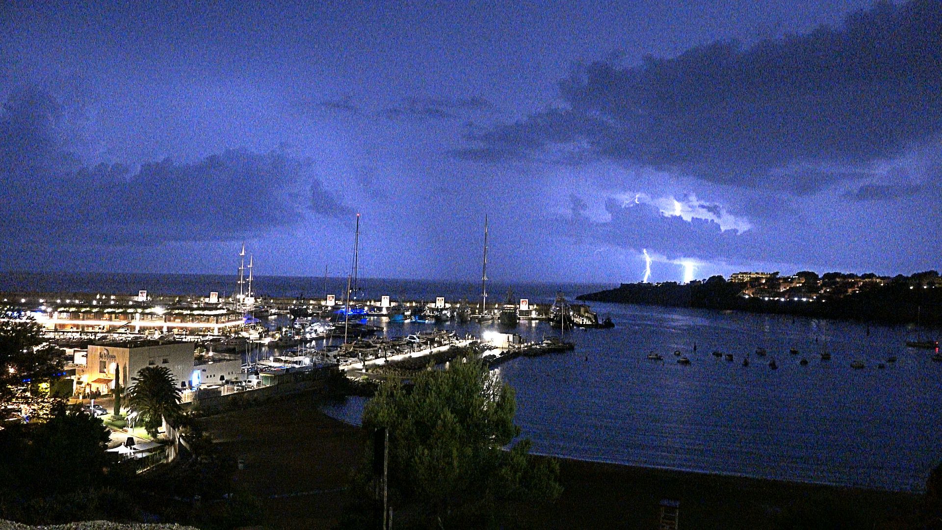 Tormenta eléctrica en Calvià