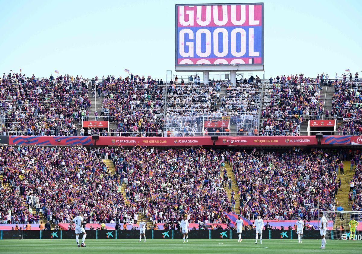 El Barça gana el clásico ante el Madrid en el estadi Lluis Companys
